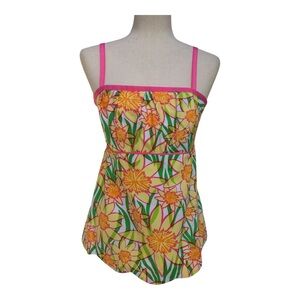 Lilly Pulitzer Floral Spaghetti Strap Top